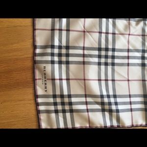 Burberry silk scarf (vintage)